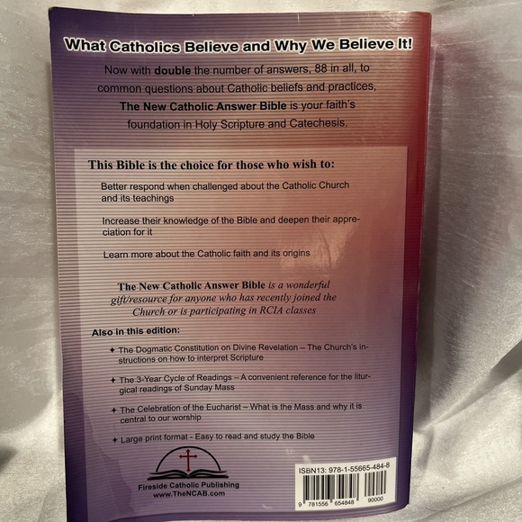 The New Catholic Answer Bible - Picture 2 of 3